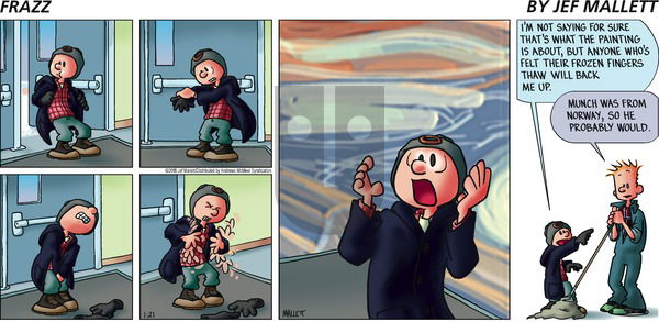 Frazz on Sunday January 21, 2018 Comic Strip