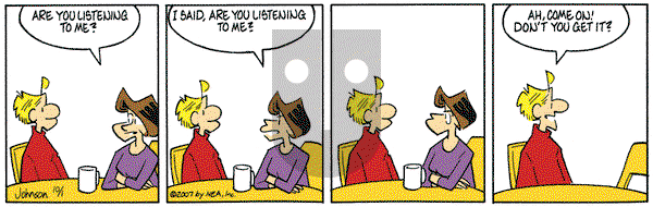 Arlo and Janis - Monday October 1, 2007 Comic Strip