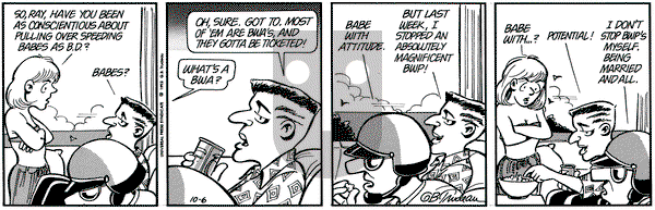 Doonesbury on Tuesday October 6, 1992 Comic Strip