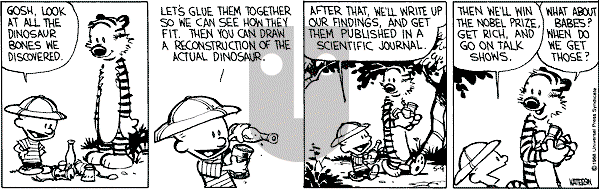 Calvin and Hobbes - Monday May 9, 1988 Comic Strip