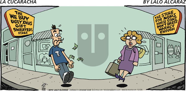 La Cucaracha on Sunday December 26, 2010 Comic Strip