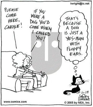 Kit 'N' Carlyle on Monday October 24, 2005 Comic Strip