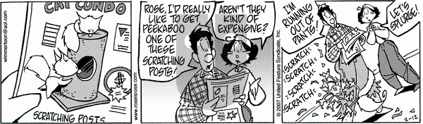 Rose is Rose on Monday February 12, 2007 Comic Strip