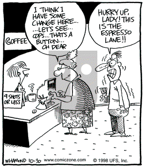 Reality Check on Friday October 30, 1998 Comic Strip