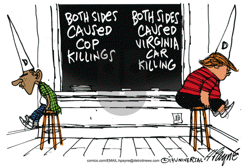 Henry Payne on Wednesday August 16, 2017 Comic Strip