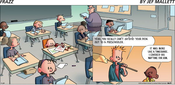 Frazz on Sunday September 29, 2019 Comic Strip