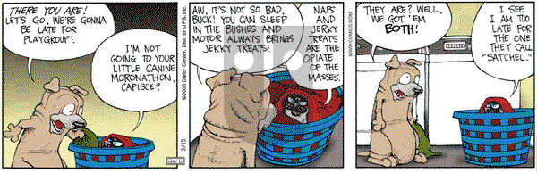 Get Fuzzy on Tuesday March 15, 2005 Comic Strip
