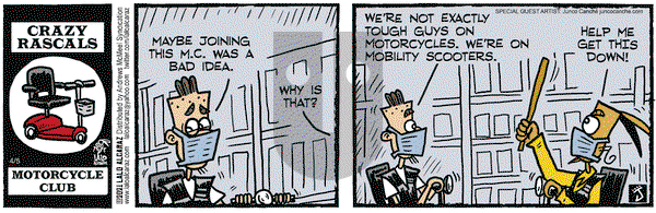 La Cucaracha on Monday April 5, 2021 Comic Strip