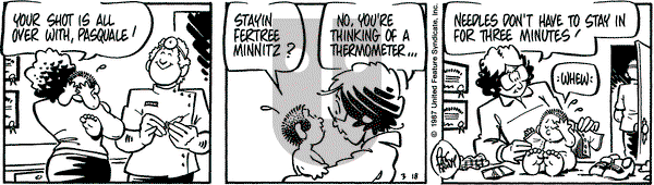 Rose is Rose on Wednesday March 18, 1987 Comic Strip