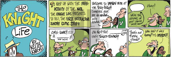 The Knight Life on Sunday November 12, 2017 Comic Strip