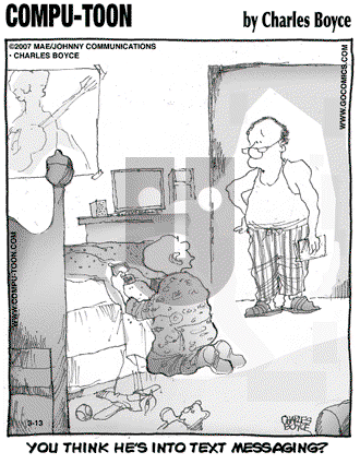 Compu-toon on Tuesday March 13, 2007 Comic Strip