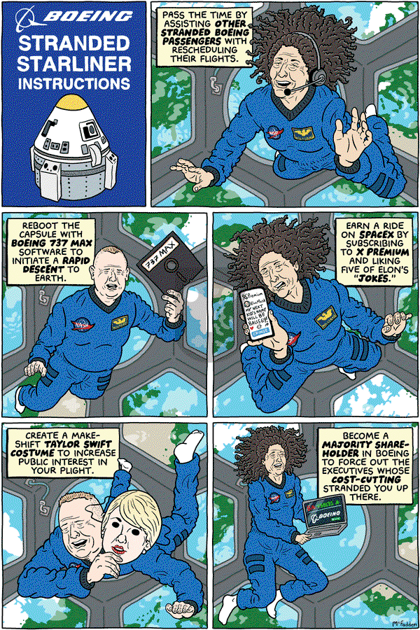 Brian McFadden on Monday September 2, 2024 Comic Strip