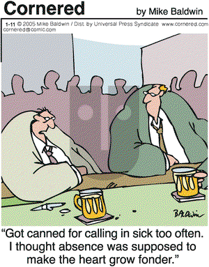 Cornered on Tuesday January 11, 2005 Comic Strip