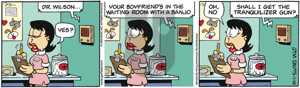 Garfield on Tuesday November 10, 2009 Comic Strip