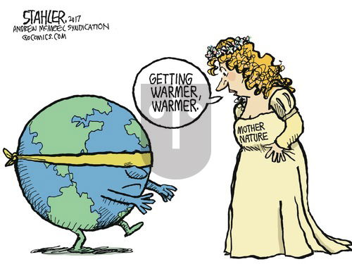 Jeff Stahler on Sunday April 2, 2017 Comic Strip