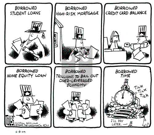 Tom Toles on Monday June 8, 2009 Comic Strip