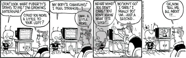 Monty on Monday December 17, 2001 Comic Strip