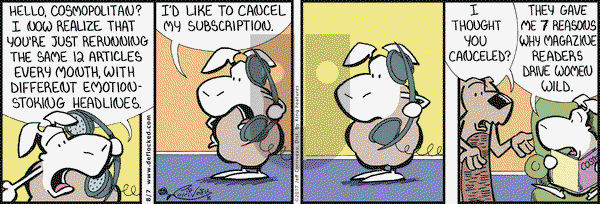 DeFlocked on Monday August 7, 2017 Comic Strip