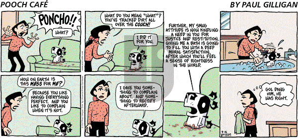 Pooch Cafe on Sunday September 16, 2007 Comic Strip