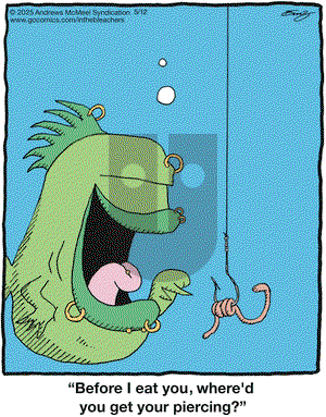 In the Bleachers on Monday May 12, 2025 Comic Strip