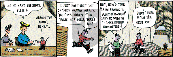 Overboard on Monday November 23, 2015 Comic Strip