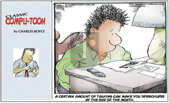 Compu-toon on Tuesday March 18, 2008 Comic Strip