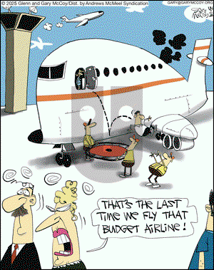 The Flying McCoys on Friday March 14, 2025 Comic Strip