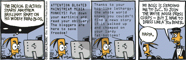 La Cucaracha on Wednesday March 2, 2005 Comic Strip