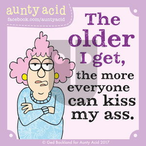 Aunty Acid on Tuesday January 9, 2018 Comic Strip