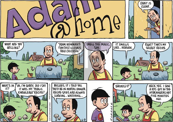 Adam@Home on Sunday June 7, 2015 Comic Strip