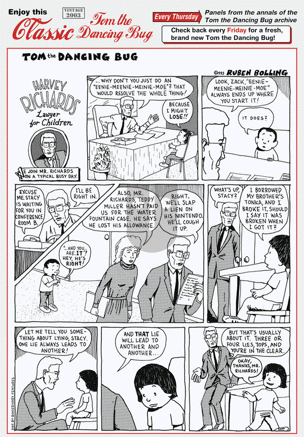 Tom the Dancing Bug on Thursday February 26, 2015 Comic Strip