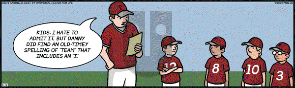 F Minus on Tuesday July 19, 2011 Comic Strip