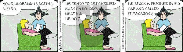 The Born Loser on Saturday July 4, 2015 Comic Strip