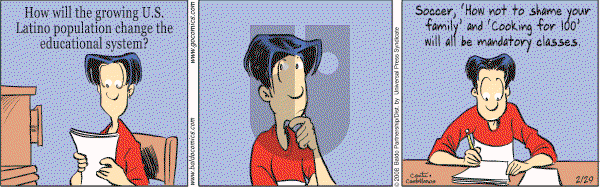Baldo on Friday February 29, 2008 Comic Strip