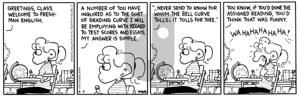 FoxTrot on Thursday September 4, 1997 Comic Strip