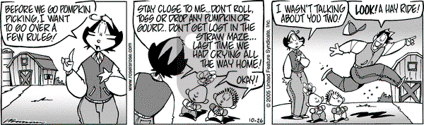Rose is Rose on Wednesday October 26, 2005 Comic Strip