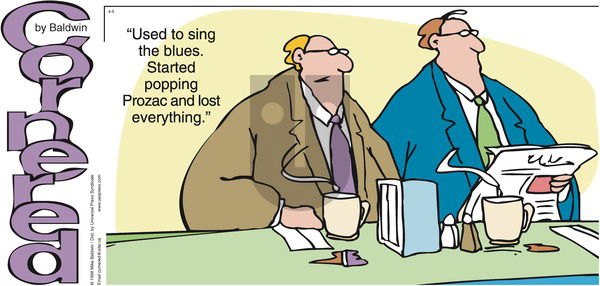 Cornered on Sunday April 5, 1998 Comic Strip