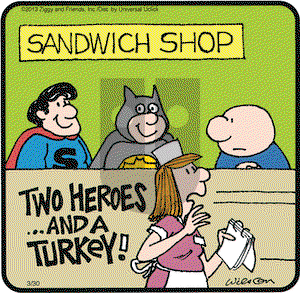 Ziggy on Saturday March 30, 2013 Comic Strip