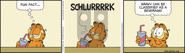 Garfield on Thursday April 18, 2019 Comic Strip