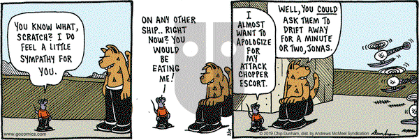 Overboard on Tuesday March 19, 2019 Comic Strip