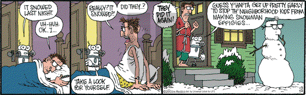 Monty on Tuesday December 10, 2013 Comic Strip
