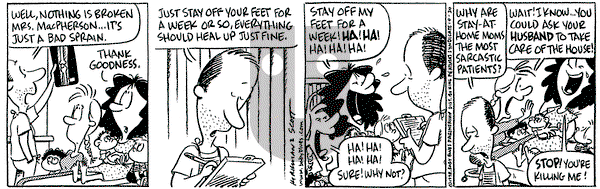 Baby Blues on Friday October 30, 1998 Comic Strip