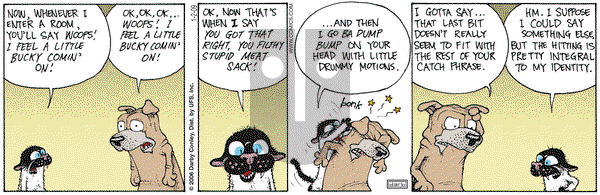 Get Fuzzy on Friday January 2, 2009 Comic Strip