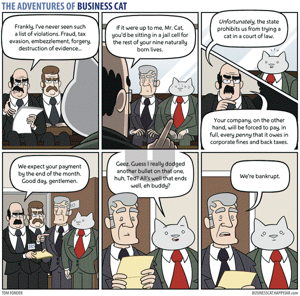 The Adventures of Business Cat on Thursday June 24, 2021 Comic Strip