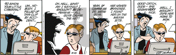Doonesbury on Wednesday October 29, 2003 Comic Strip