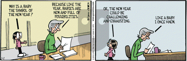 Grand Avenue on Wednesday January 2, 2013 Comic Strip