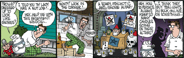 Monty on Tuesday July 15, 2014 Comic Strip