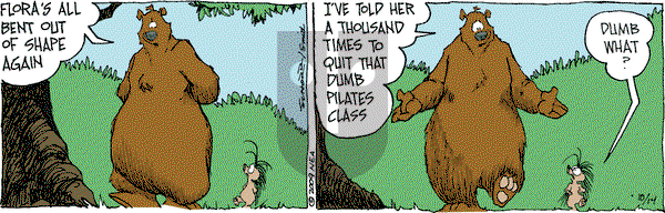 The Grizzwells on Wednesday October 14, 2009 Comic Strip