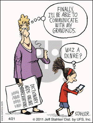 Moderately Confused on Thursday April 21, 2011 Comic Strip