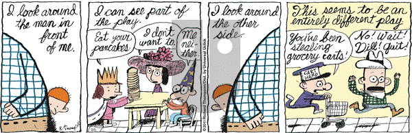 Cul de Sac on Monday September 5, 2011 Comic Strip